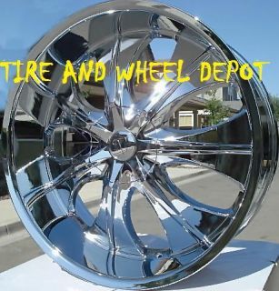 24X8 5 INCH V750 RIMS WHEELS AND TIRES EXPLORER MOUNTAINEER AWD