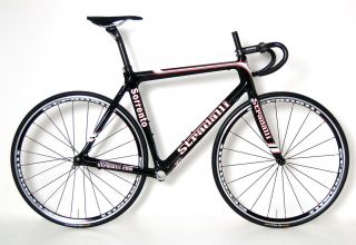 Sorrento Carbon Road Bike Frame Set w FSA Wheels Bar Stem 52 Cm
