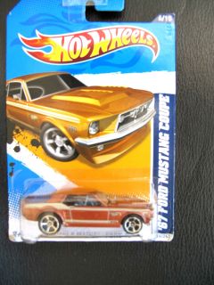 Hot Wheels FORD MUSTANG 1967 Coupe in box for your mini US car