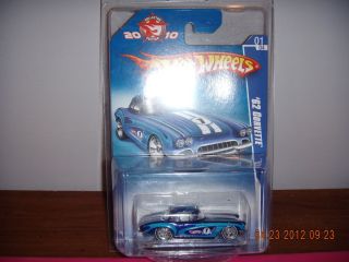 Hot Wheels 2010 62 Corvette 1 of 4 Mail Away Mail In