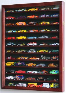 60 Hot Wheels 1 64 Scale Diecast Display Case Cabinet Wall Rack LED