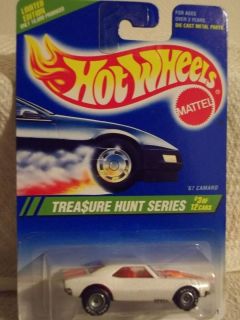 RARE 1995 Hot Wheels 67 Camaro Treasure Hunt Mint on Card Hard to Find