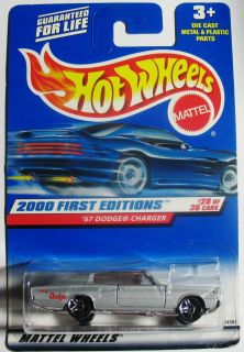 Vintage Hot Wheels Mattel Diecast Car 2000 First Editions 67 Dodge