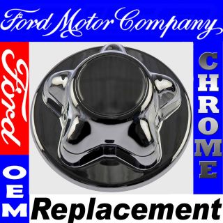 Ford CHROME Wheel Center Hub Caps Rim Covers 5 Lug Steel Alloy Wheels