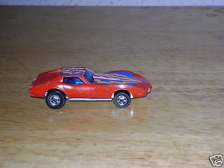 Vintage Hot Wheel Red Corvette Stingray 77 SKU 9241