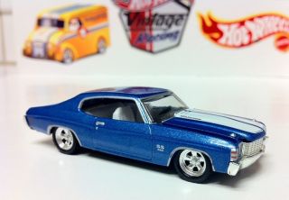 HOT WHEELS 100 Limited Edition 1971 71 CHEVELLE SS 454 Black Box Chevy