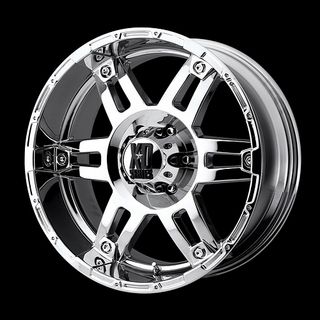 17 WHEELS RIMS XD SPY CHROME WITH 265 70 17 TOYO OPEN COUNTRY MT TIRES