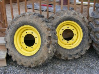 John Deere Tractor Rims and Tires