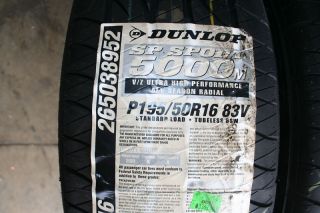 New 195 50 16 Dunlop SP Sport 5000 83V Shipping Disc