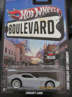 2011 Hot Wheels Boulevard Collection Concept Cars Ford Shelby CR 1 1