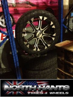 Wheels and Tyres Chevy 8 Stud Hummer H2 Dodge RAM 2500 Used 22 Wheels