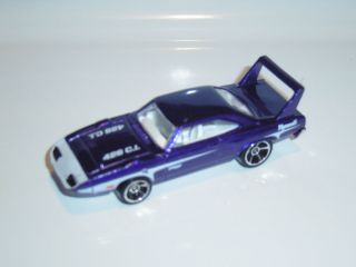 2012 Hotwheels Loose `70 Plymouth Superbird Purple