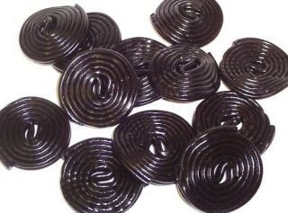 Black Licorice Wheels Haribo Candy