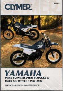 Yamaha PW50 PW80 Y Zinger BW80 Big Wheel Service Manual M492 2