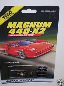 Slot Car Tune Up Pit Kit TYCO Magnum 440 X2 36669 by Mattel Wheels New
