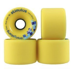Orangatang Longboard Wheels Stimulus 70mm 86A Yellow