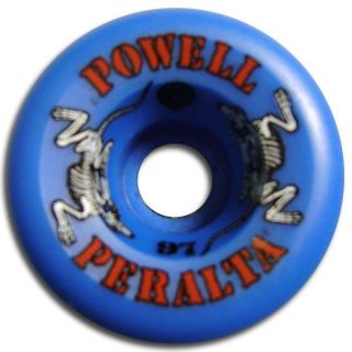 Powell Peralta 2 Rats Skateboard Wheels 60mm 97A Blue