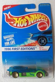 Hot Wheels 1996 First Edition 7 12 Road Rocket