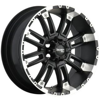 20 Wheels Rims Incubus Alloys Crusher Black Machined Ford Excursion