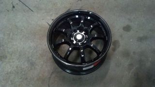 15 Focal F09 Black Wheel 15x6 5 4x100 4x108 38mm 1695601B 15 in