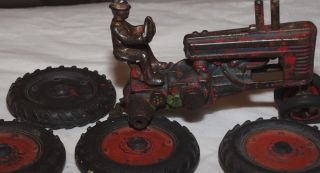 Deere Tractor 4U2RESTORE Includes Some Wheels Too 7 inches Long