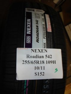Nexen Roadian 542 255 65R18 109H Brand New Truck SUV Tires
