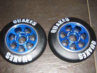 Epic Scooters Quakes Blk Blu ANO105MM Wheels New District Blunt Envy