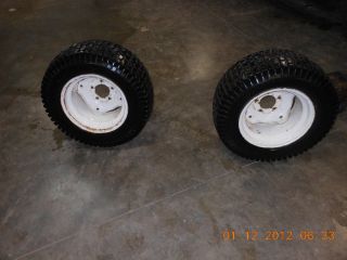 Garden Tractor Wheels and Tires