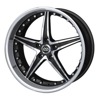 20 Enkei LSR Black Rims Wheels 20x8 5 40 5x110
