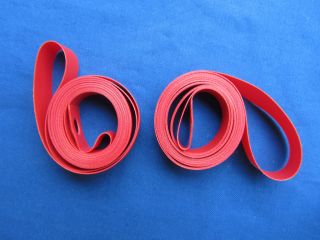 700c Nylon Rim Tape Red Snap on Fit Pair for 2 Rims New High Quality