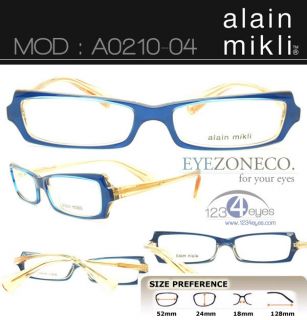 EyezoneCo Alain Mikli Eyeglass Full Rim Frames A0210 04