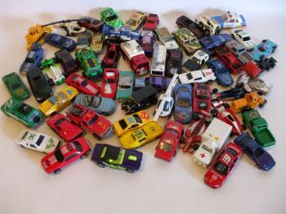 Huge Lot of Diecast Cars with Hotwheels Case