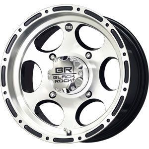 New 12x7 4x137 Black Rock Revo ATV Black Wheels Rims