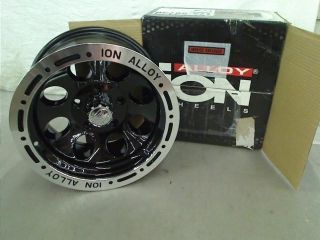Ion Alloy 174 Black Beadlock Wheel 15x8 5x127mm