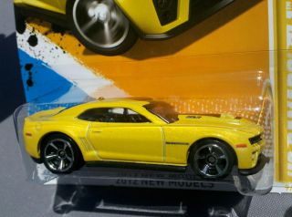 2012 Hot Wheels Camaro Yellow ZL1 KROGER *Limited Edition* More Than 1