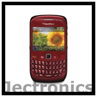 Rim Blackberry Curve 8520 Red RARE GSM Unlocked Gemini Mint Smartphone