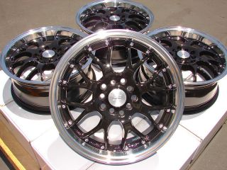 16 Black Wheels Rims 5 Lugs Scion Tc Xd Subaru Forester Impreza Legacy
