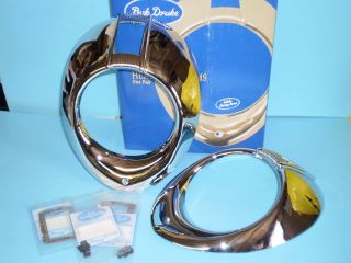 1940 Ford Deluxe Headlight Rims Related Parts
