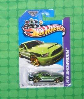 2013 Hot Wheels Showroom 155 10 Ford Shelby GT500 Supersnake