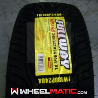 New 245 30R24 Fullway HP198 Tire 245 30 24 2453024