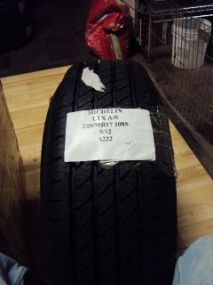 Michelin LTX A s 245 70R17 108s Brand New Tire