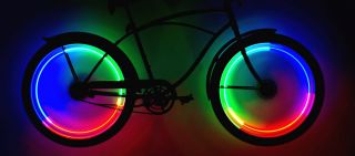 Rimfire LED Bicycle Wheel Safety Lights Spoke Rim