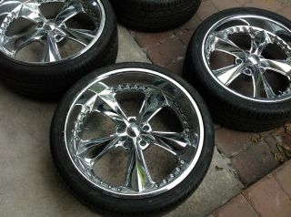 FOOSE Nitrous Wheels Tires Rims Pirelli Brand New 20 22 Chevy 5x5