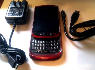 New Rim Blackberry Torch 9800 Unlocked Red Color