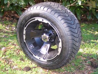 215 50 12 Lifted Golf Cart Tires Wheels Rim for EZGO Club Car Yamaha