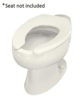 Kohler Wellcomme White Elongated Toilet Bowl Rear Spud K 4349 0