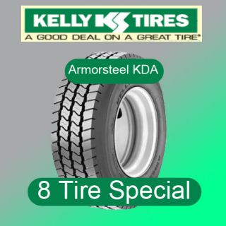 Tires Kelly Armorsteel KDA 295 75R22 5 Semi Truck Tires