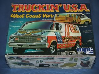 MPC RARE Vintage Van Truckin USA West Coast Van SEALED