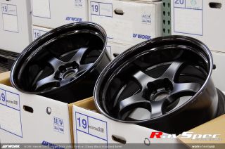 Work Meister S1R 19x9 5 and 19x11 0 Black or Bronze for Nissan 350Z