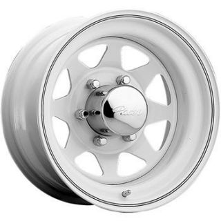 16 5x9 75 White Wheel Pacer White Spoke 8x6 5 Rims